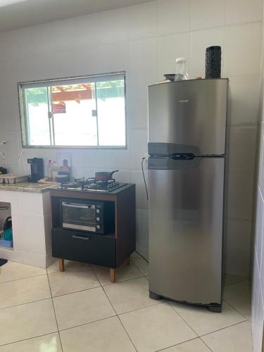 keuken, Iguaba verão house (Iguaba verao house) in Gesylândia