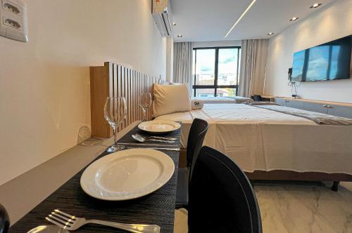 Intermares Moderno Studio 3 pessoas 300m Praia