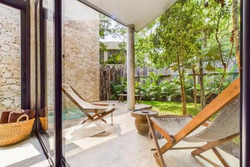 Private Pool Jungle Boho Villa Soona 7B in Tulum, Mexico