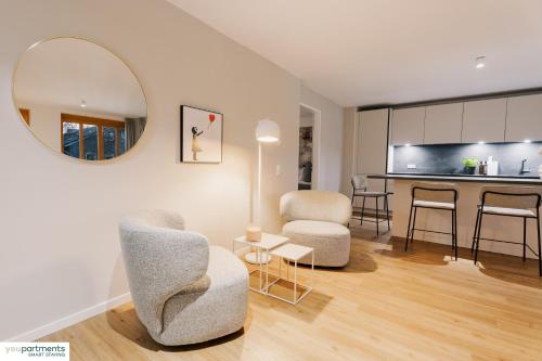 88 QM - Exklusiv & Top angebunden - Werse Loft by youpartments, Münster (zdjęcie 9)