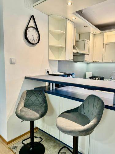 Blue Zone Apartment with FREE Parking, Balcony and Garden, Krakov (fotografie 4)