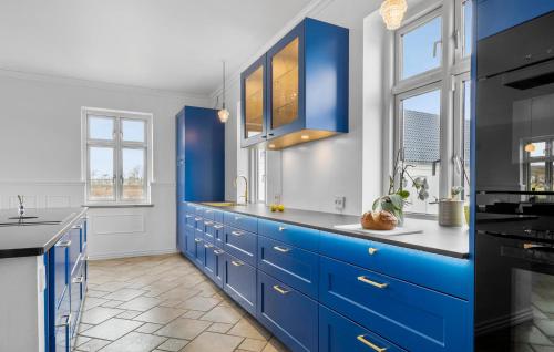 Kitchen, Beautiful Home In Rødding With Wifi in Rodding