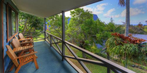 Terrazzo/balcone, A-Frame Chalets @ Mokutu in Norfolk Island