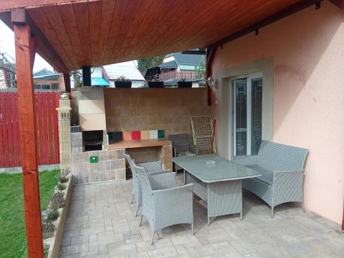 Terraza/balcón, Bungalov Mikulášovice (Bungalov Mikulasovice) in Mikulasovice