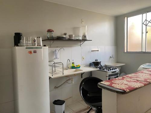 Apto térreo com garagem, quintal condomínio com portaria 24h (Apto terreo com garagem, quintal condominio com portaria 24h) in Valparaíso De Goiás