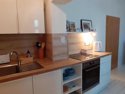 Konyha, Ferienwohnung Martinsblick in Angermunde