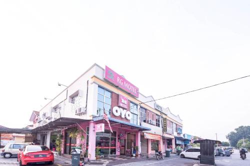 호텔 O 알지 모텔 - 출입구