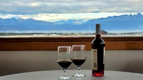 Bright Apartment with Beagle Channel View Central Location