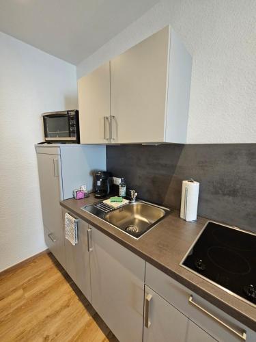 廚房, Regenbogen8 Ferienwohnungen in 林森格里希特