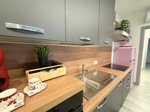 廚房, Franciacorta Bergamo Airport Suite Apartment in 泰爾加特
