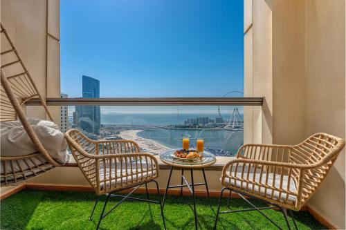 Luxury Dubai Eye View Living - Beach access I Marina Walk, Dubaj (fotografie 2)
