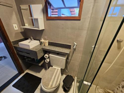 ห้องน้ำ, Casa Recanto do Sol in ชารดิงโมราดาดาอัลเดยา