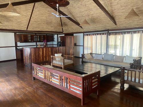 Cocina, Villa AVI Plage paradisiaque à 10m, île de Rubane (Villa AVI Plage paradisiaque a 10m, ile de Rubane) in Bolama