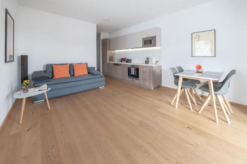 Kitchen, Amaria Downtown Aparthotel Villach in Volkendorf