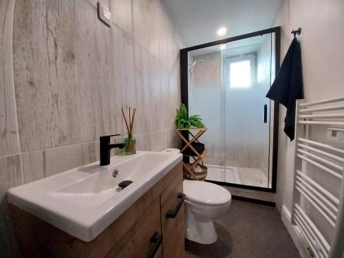 Shower, Cidre Bois in Saint-Sulpice-le-Dunois