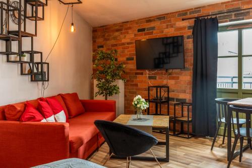 Modern APARTMENT ARIZONA STUDIO OLD TOWN Dietla balcony, Cracovia