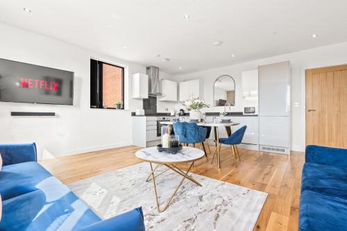 Golden Quarter Penthouse - 3 Beds - Contractors, Birmingham (fotografie 6)