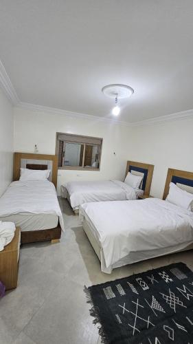 3 twin beds