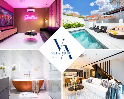 NEW Luxury Dual Villas, 9 Total Bedrooms, 7 Bathrooms, KTV, 3km to Walking Street & Beach