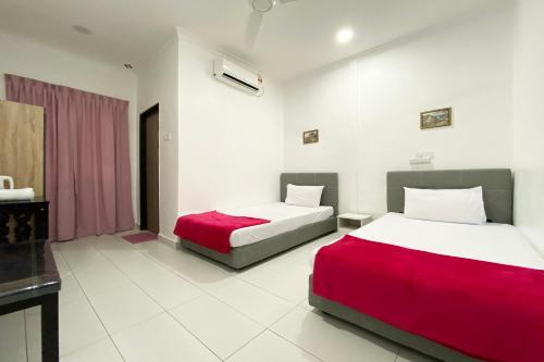 2 twin beds