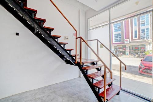 Lobby, Hotel O Gamacity Residence in Medan Tembung