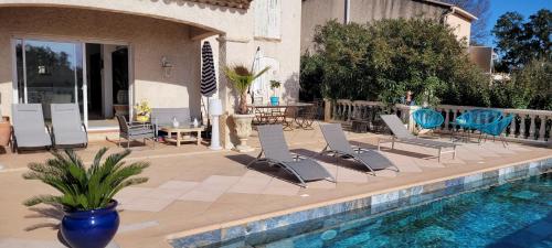 Villa Bastide provencale Saint Raphael Valescure in Saint-Raphael