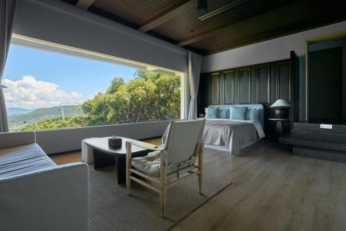 Double Room with Sea View room in Miyue Shenzhen Tianlu Secret Wild Wizard Holiday Hotel