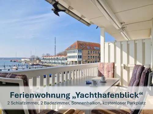 Karlshagen, Yachthafenblick in Ostseebad Karlshagen, Deutschland