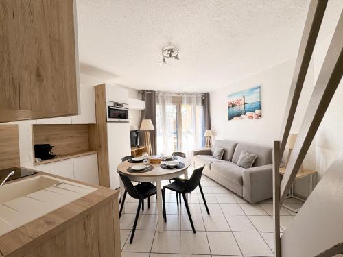 Konyha, Malibu Village in Canet-en-Roussillon