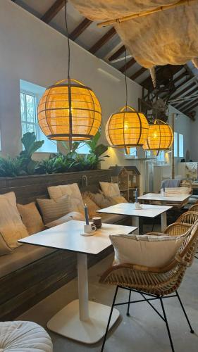 ห้องอาหาร, Ouder-kind B&B Droomzacht - Natuurkamer in เอพ