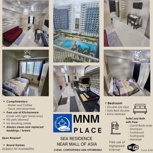 MNM Place - Sea Residence 0A, Manille