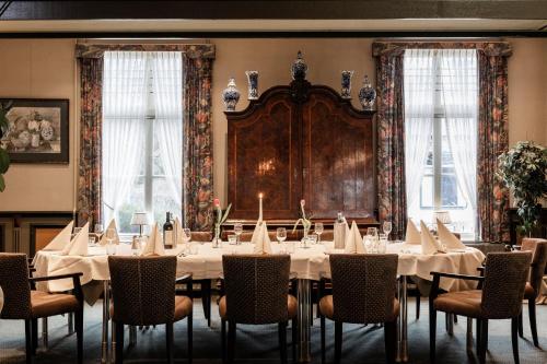 ห้องอาหาร, Landhotel De Hoofdige Boer in อัลเมน