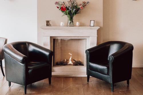 ห้องอาหาร, Landhotel De Hoofdige Boer in อัลเมน