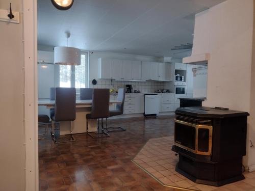 주방, Semesterhus AURORA in 소르셀레