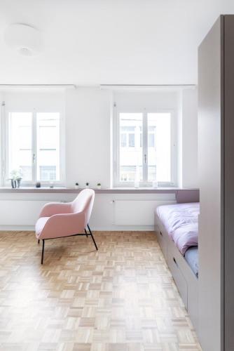 Modern 1 room apartment in district 4, Curych (fotografie 4)