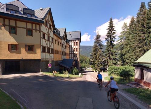 Apartmán u Ski Javor - 1x soukromé parkování (Apartman u Ski Javor - 1x soukrome parkovani) in เพค พอด สเนซคู