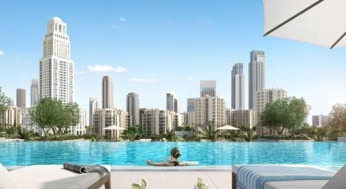 New Beach and Creek View 2BR in Palace Residences, Dubai (Foto 2)