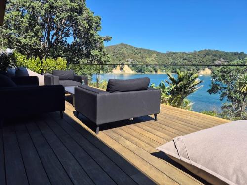 Kilátás, Bonnydoon - On the Waterfront in Great Barrier Island