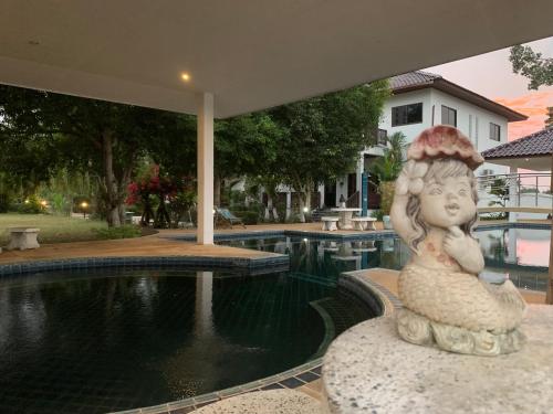 Swimming pool, ROOM 1 at CET Resort with Pool, Padel, Tennis near Koh Talu