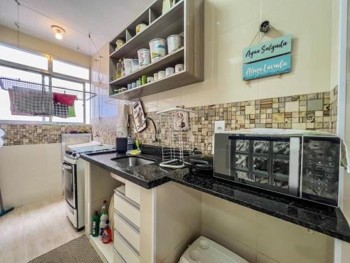 R21- Apartamento a 100m da praia! near Barracao Do Alemao