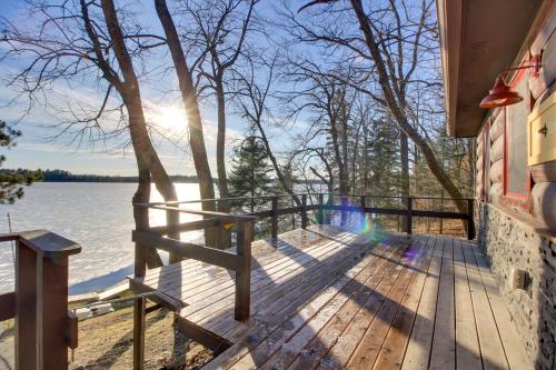 Cozy Cabin w/ Private Dock on Fifth Crow Wing Lake - Nimrod, MN