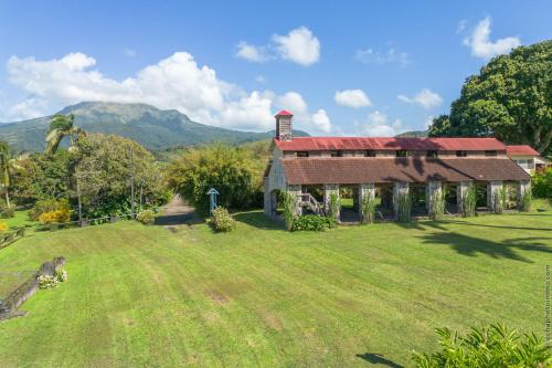 La Boutique, case d'époque, vue Montagne Pelée (La Boutique, case d'epoque, vue Montagne Pelee) in Saint-Pierre