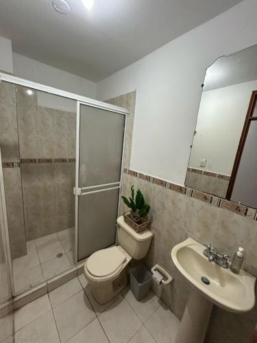 Bathroom, Cute and comfortable apartment in Cartagena in La Heroica