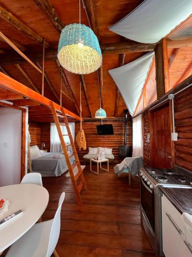 keuken, Cabaña Puesta del sol (Cabana Puesta del sol) in Chascomus