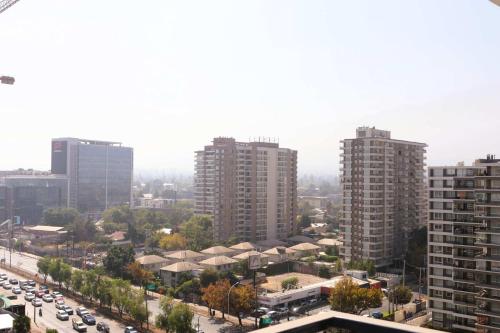 HOM I Nuevo Depto 2D2B Nunoa 4PAX Metro PlazaEgana NEW1014