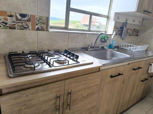 virtuve, Hotel Cordi in Guatavita