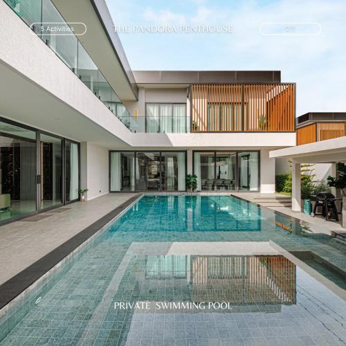 Pandora & Elegant Penthouse Pattaya, Jomtien pláž