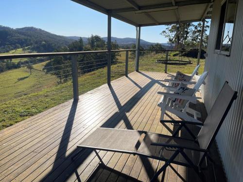 Balcony/terrace, Yeoman Farm Stay - Nymboida River in Nymboida