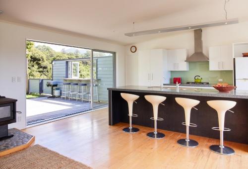 Létesítmények, Ruru House in Great Barrier Island