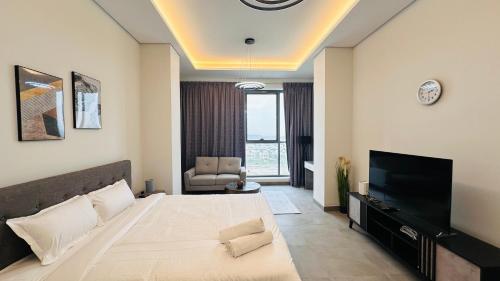 Luxury Studio Apartment Palm View with Big Balcony Free Parking by Belvilla, Dubaï (photo 9)